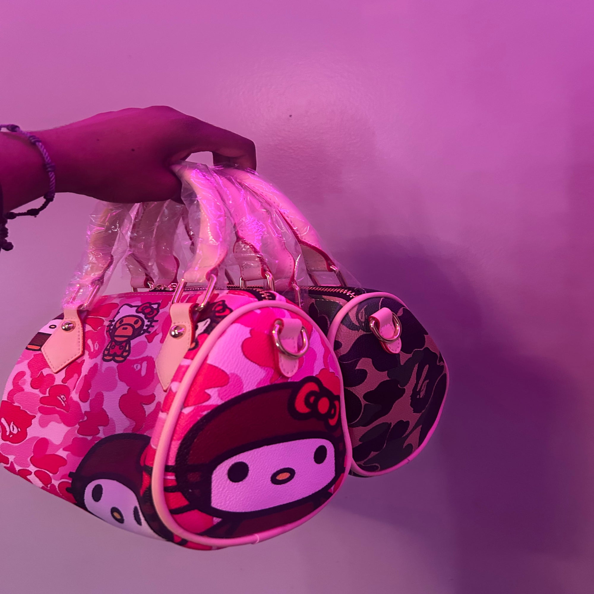 Hello Kitty x Baby Milo purse